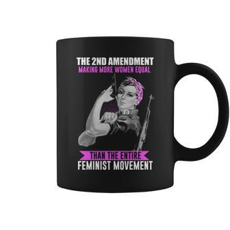 2Nd Amendment - Making Women Equal Coffee Mug - Seseable