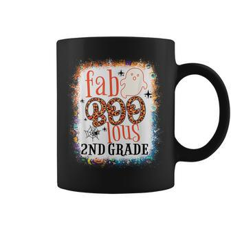 2Nd Grade Boo Crew Second Grade Teacher Students Halloween Coffee Mug - Seseable