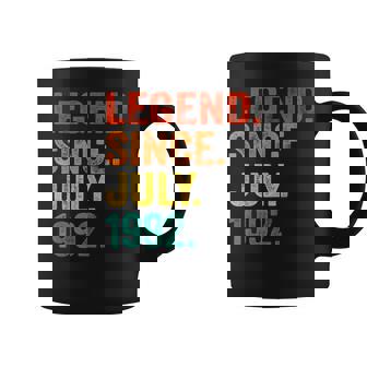 30Th Birthday Legend Since July 1992 30 Years Old Vintage Coffee Mug - Seseable
