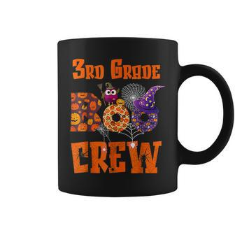 3Rd Grade Boo Crew Funny Halloween 2022 Ghost Spooky Teacher Coffee Mug - Thegiftio UK