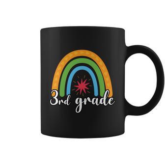 3Rd Grade Rainbow Lover Back To School Coffee Mug - Monsterry DE