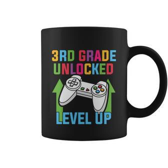 3Rd Grade Unlocked Level Up Back To School First Day Of School Coffee Mug - Monsterry CA