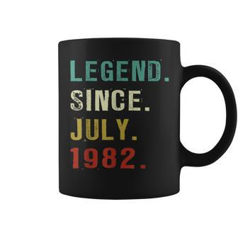 40 Years Old Legend Since July 1982 40Th Birthday Gifts Coffee Mug - Seseable