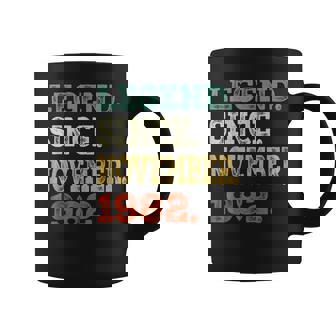 40Th Birthday Gifts Legend Since November 1982 40 Years Old Coffee Mug - Thegiftio UK