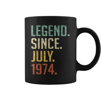 48 Years Old Gifts Legend Since July 1974 48Th Birthday Coffee Mug - Thegiftio UK