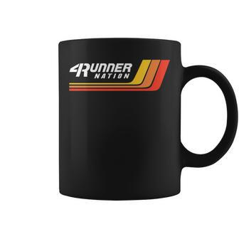 4Runner Nation Vintage Racing Stripes Coffee Mug - Thegiftio UK