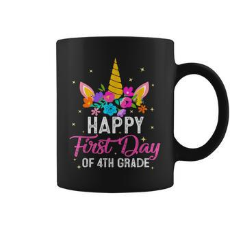4Th Fourth Grade Unicorn First Day Of School Back To Coffee Mug - Seseable