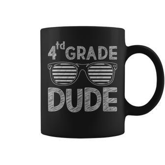 4Th Grade Dude Fourth Grade Teachers Students Back To School Coffee Mug - Thegiftio UK