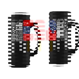 4Th Of July Popsicle Red White Blue American Flag Patriotic Coffee Mug - Thegiftio UK