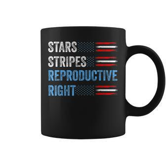 4Th Of July Stars Stripes And Reproductive Rights Patriotic Coffee Mug - Seseable