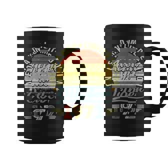 50 Year Old Gifts Awesome Since October 1972 50Th Birthday Coffee Mug - Thegiftio UK