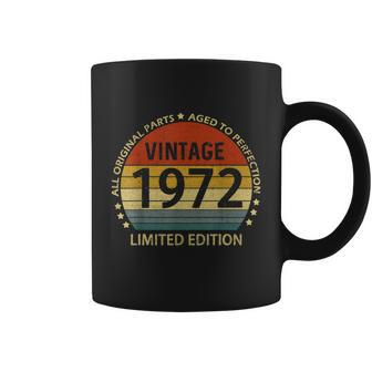 50 Year Old Gifts Vintage 1972 Limited Edition 50Th Birthday Gift Graphic Design Printed Casual Daily Basic V2 Coffee Mug