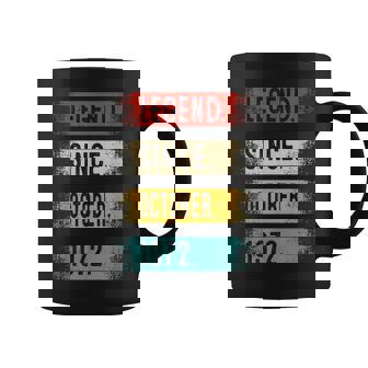 50Th Birthday Gifts Legend Since October 1972 50 Years Old Coffee Mug - Thegiftio UK
