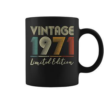 51 Year Old Gifts Vintage 1971 Limited Edition 51St Bday Coffee Mug - Thegiftio UK