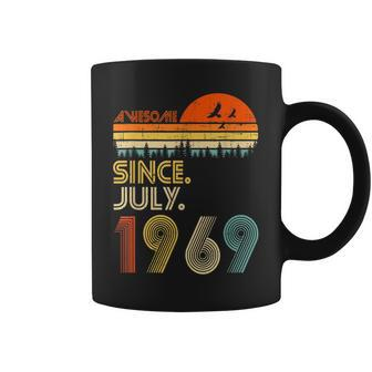 53 Years Old Awesome Since July 1969 53Rd Birthday Coffee Mug - Seseable
