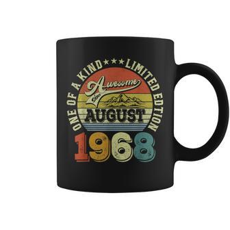 54 Years Old Gifts Awesome Since August 1968 54Th Birthday Coffee Mug - Thegiftio UK