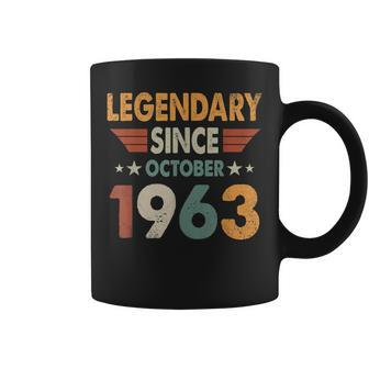 59 Years Old Gifts Legend Since October 1963 59Th Birthday Coffee Mug - Thegiftio UK