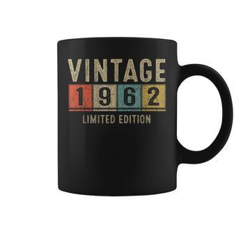 60 Year Old Gifts Vintage 1962 Limited Edition 60Th Birthday V2 Coffee Mug - Thegiftio UK