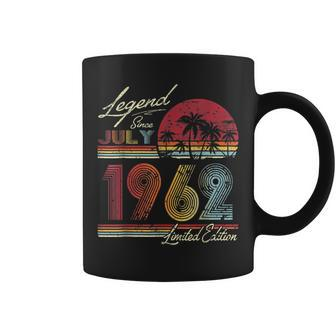 60 Years Old Gifts Legend Since July 1962 60Th Birthday Coffee Mug - Thegiftio UK