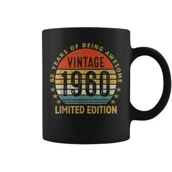 62 Year Old Vintage 1960 Limited Edition 62Nd Birthday Coffee Mug - Thegiftio UK