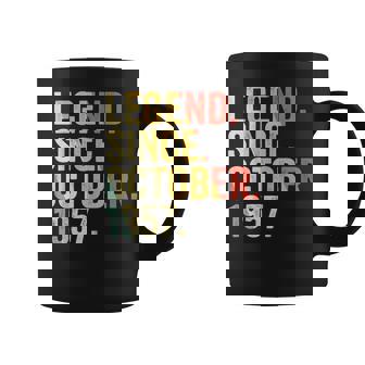 65 Years Old Gifts 65Th Birthday Legend Since October 1957 Coffee Mug - Thegiftio