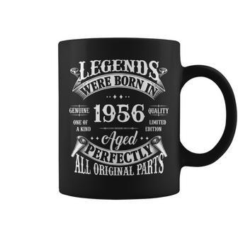 66Th Birthday Vintage Legends Born In 1956 66 Years Old Coffee Mug - Thegiftio UK