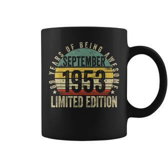 69 Years Old Gifts Vintage September 1953 69Th Birthday Coffee Mug - Thegiftio UK