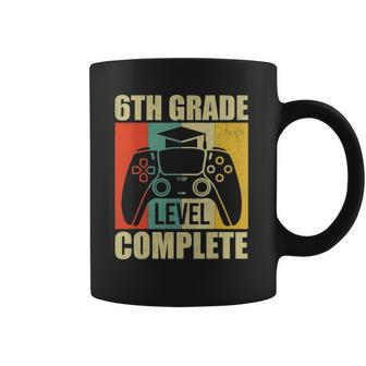 6Th Grade Level Complete Gamer S Boys Kids Graduation Coffee Mug | Mazezy