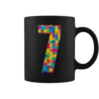 7 Years Old Gifts 7Th Birthday Autism Insert For Boy Girl Coffee Mug - Thegiftio UK