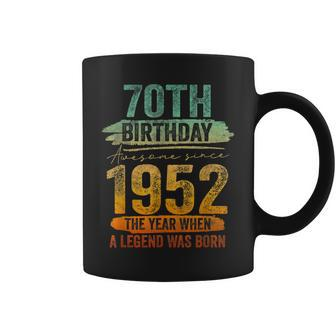 70 Year Old Gift Vintage 1952 Limited Edition 70Th Birthday Coffee Mug - Thegiftio UK