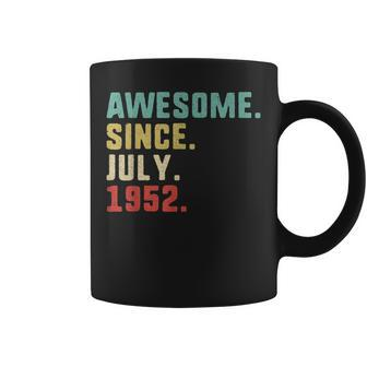 70Th Birthday Men Awesome Since July 1952 Coffee Mug - Seseable