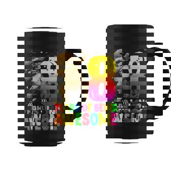 8 Years Old Birthday Sloth Dabbing 8Th Birthday Sloth Coffee Mug - Monsterry