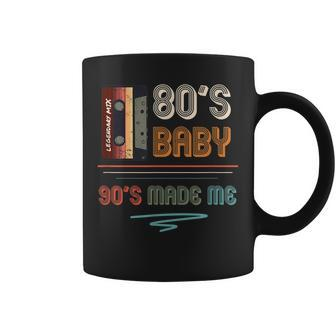 80S Baby 90S Made Me 90S Hip Hop Fans V2 Coffee Mug - Seseable