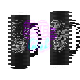 80S Girl Birthday Party Retro Women 1980S Coffee Mug - Seseable