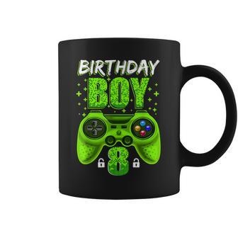 8Th Birthday Boy Video Games Gamer Gaming 8 Year Old Boys Coffee Mug - Thegiftio UK