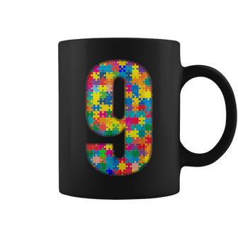 9 Years Old Gifts 9Th Birthday Autism Insert For Boy Girl Coffee Mug - Thegiftio UK