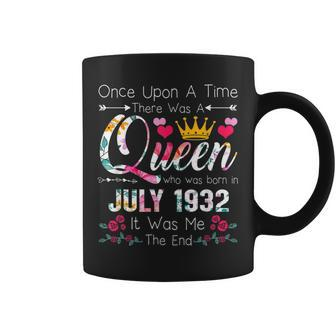 90 Years Birthday Girls 90Th Birthday Queen July 1932 Coffee Mug - Seseable