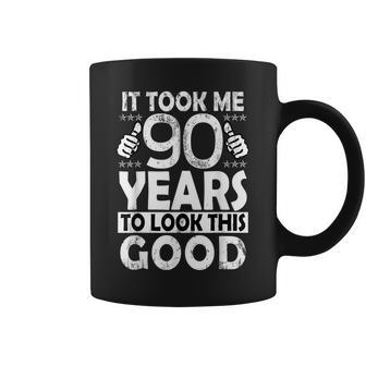 90Th Birthday Gift Took Me 90 Years Good Funny 90 Year Old Coffee Mug - Thegiftio UK