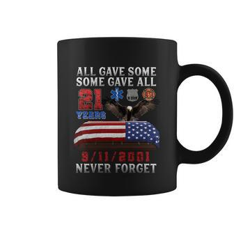 911 Never Forget 21St Anniversary Firefighters Outfits Graphic Design Printed Casual Daily Basic Coffee Mug - Thegiftio UK