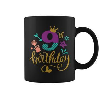 9Th Birthday Cute Graphic Design Printed Casual Daily Basic Coffee Mug - Thegiftio UK