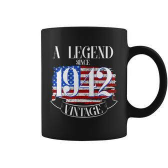 A Legend Since 1942 Vintage Usa Flag 80Th Birthday Coffee Mug - Monsterry AU