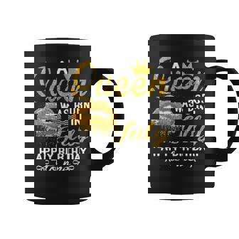 A Queen Was Born In July Birthday For Women Coffee Mug - Thegiftio