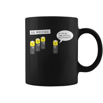 Aa Meeting Funny Alcohol Drinking Tshirt Coffee Mug - Monsterry DE