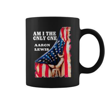 Aaron Lewis Am I The Only One Us Flag Tshirt Coffee Mug - Monsterry UK