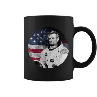 Abe Lincoln Astronaut Coffee Mug - Monsterry UK