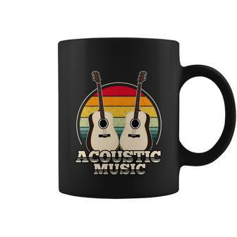 Acoustic Music Tshirt Coffee Mug - Monsterry UK