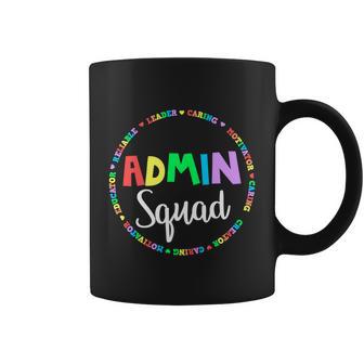 Admin Squad School Assistant Principal Crew Administrator Funny Gift Coffee Mug - Monsterry AU