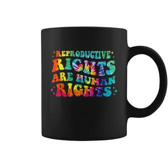 Aesthetic Reproductive Rights Are Human Rights Feminist Coffee Mug - Monsterry