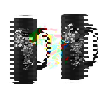 Africa Proud African Country Flags Tshirt Coffee Mug - Monsterry
