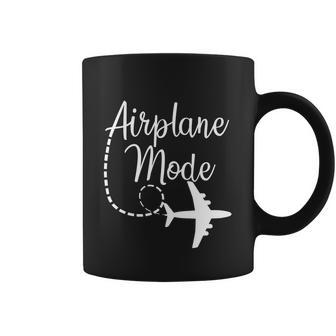 Airplane Mode Traveling Vacation For Girls And Womens Gift Graphic Design Printed Casual Daily Basic Coffee Mug - Thegiftio UK